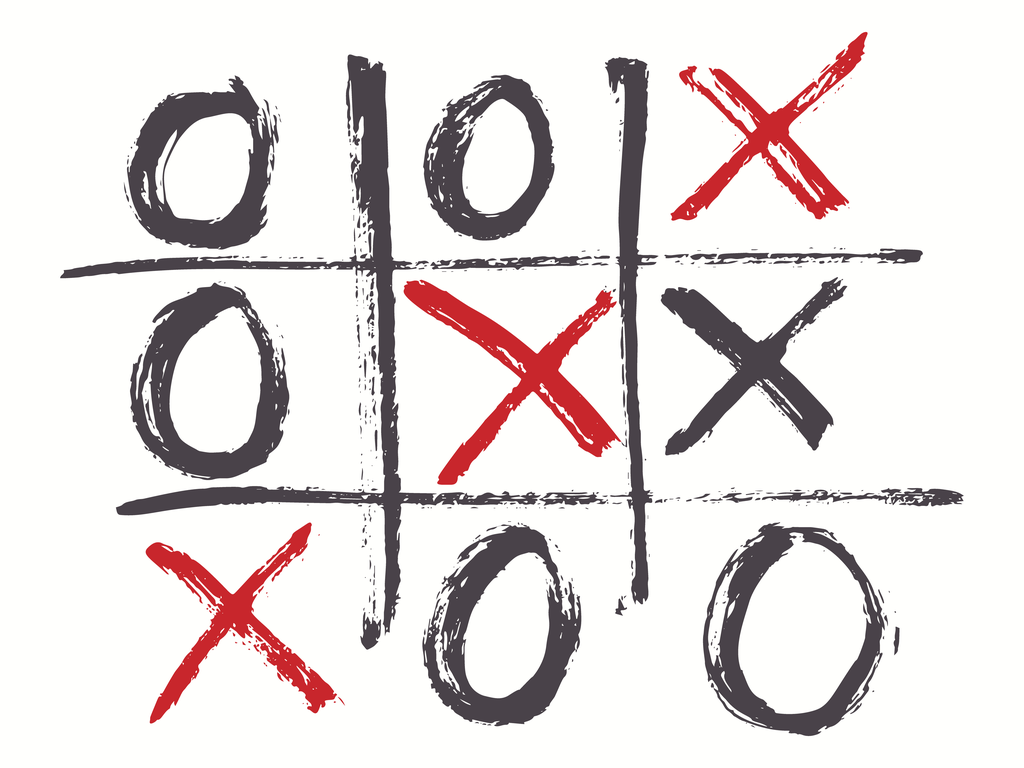 Screenshot of TicTacToe Game.